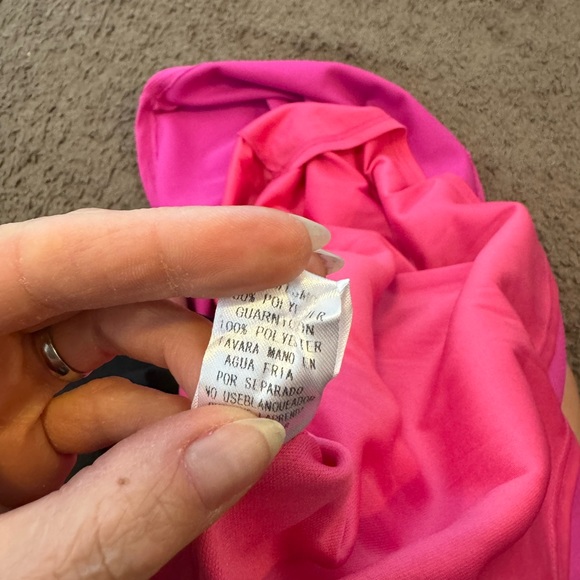 2 FOR $25L'ATISTE By AMY Hot Pink Pleated Flare Skirt A Line Barbiecore Barbie M - Picture 4 of 6